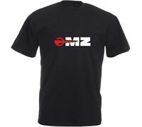 quwomu MZ Motorcycle T-Shirt Biker Motorbike Rider Motorrad Various Sizes & Colours Black Mens