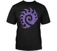 quwomu Starcraft II 2 Video Game Zerg Vintage Logo Shirt_303 Black Black