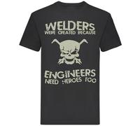 quwomu Welder Were Created Engineer Need Heroes Too t-Shirt