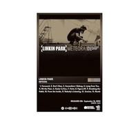 QUXDJZ Linkin Park Meteora Poster sur toile pour décoration de chambre à coucher, bureau, chambre, cadeau 40 x 60 cm