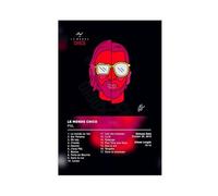 QUXDJZ Poster de l'album Le Monde Chico De PNL - Impression sur toile - Décoration murale pour salon, chambre à coucher - 40 x 60 cm