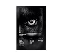 QUXDJZ Poster de l'album Lithopedion de Damso - Art mural - Impression sur toile pour salon, chambre à coucher - 30 x 45 cm