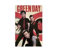 QUXDJZ Poster du groupe américain Green Day (5) sur toile pour décoration de chambre à coucher, bureau, chambre, cadeau 20 x 30 cm
