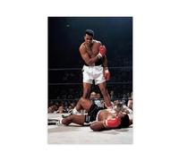 QUXDJZ Poster Muhammad Ali (1) sur toile - Décoration murale pour salon, chambre à coucher - 30 x 45 cm
