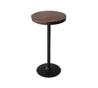 QuxetlRyz Tabourets de Bar Chaise de Bar rétro en Fer forgé, Chaise de Table Haute en Bois Massif, Tabouret Haut, Petite Table Ronde(Square Table 55 55)