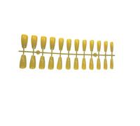 QUXVUIS 1 ensemble de bandes d'ongles de rue couleur Extra longues faux conseils brillant couverture complète Art décalcomanies décorations Salon pour femmes filles , Tapez 12