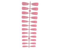 QUXVUIS 1 ensemble de bandes d'ongles de rue couleur Extra longues faux conseils brillant couverture complète Art décalcomanies décorations Salon pour femmes filles , Tapez 5