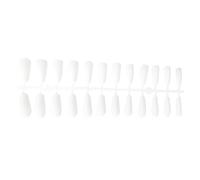 QUXVUIS 1 ensemble français pointe presse sur ongles faux orteil conseils coloré mat couverture complète bricolage fournitures décorations pour femmes filles , Tapez 3