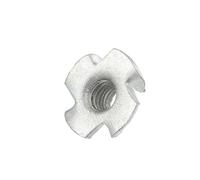 QUXVUIS 100 pièces assortiment d'écrous de haut-parleur à 4 griffes bureau à domicile boîte de son Portable attaches en acier au carbone matériel meubles