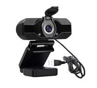 QUXVUIS 2 Millions de capteurs d'image Haute définition Web Cam pour Ordinateur Portable - Bui Webcam Full HD 1080P Webcam Web Camera Microphone