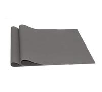 QUXVUIS 2X napperons de Table rectangulaires résistants à la Chaleur et faciles à Nettoyer napperons rectangulaires en Silicone en Gel de silice, Gris foncé, 40 * 30 cm