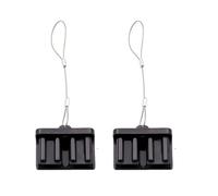 QUXVUIS 2x2 pièces 50A/120A/350A Bouchons Anti-poussière Couvercle Anti-poussière Noir Ander-Son Couvercle de Prise Style connecteurs Couvre pour Voiture RV Durable, Couverture 120A