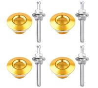 QUXVUIS 4 pièces ajoutent Un Verrouillage Positif au Capot du véhicule avec Ces Clips de Verrouillage du Capot Moteur et mettent Un Positif sur Les véhicules, Or