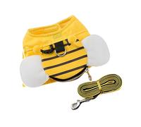 QUXVUIS Accessoire de Marche sûr et Pratique Corde de Traction pour Chien Haute qualité Un Excellent Cadeau pour Les Animaux Compagnie Chaîne pour Chien Laisse pour, Style Aile Velours, M