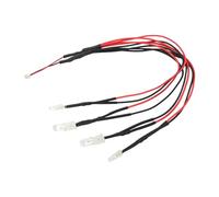 QUXVUIS Accessoire de pièce de Mise à Niveau des lumières LED RC Crawler Compatible avec Les Voitures RC à l'échelle 1/16 offrant des capacités d'éclairage étendues 1:16 modèle Accessoire