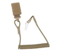 QUXVUIS Accessoire Portable pour un transport et une accessibilité faciles, tactique Anti-perte, sangle de sécurité à ressort militaire facile, beige
