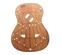 QUXVUIS Accessoire pour guitare classique comprenant un gabarit de guitare de 39 pouces servant de modèle de corps essentiel pour les luthiers fabriquant eux-mêmes des pièces