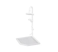 QUXVUIS Accessoires de Douche Miniatures : Une Douche de Simulation Qui stimule l'imagination et enrichit l'expérience de la Maison de poupée grâce à Son