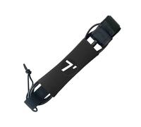 QUXVUIS Accessoires de Surf Pratiques : Leash de Planche Surf réglable avec élastique Souple et rembourré pour Un Confortable et sécurisé. Corde sécurité et Sangle Leash réglables.