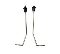 QUXVUIS Accessoires pour de musique : tom basse, pieds compacts, installation facile et grande durabilité. Support de tom basse pour batteur percussionniste.