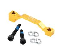 QUXVUIS Adaptateur de Frein à Disque pour vélo en Alliage d'aluminium Robuste, Support de 180 mm avec système Fixation sécurisé. Le kit Comprend l'adaptateur, la visserie et Le Joint.