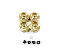QUXVUIS Adaptateur de moyeu de roue contrepoids en laiton, pour HOBBY PLUS 1/18 CR18P, expérience d'escalade Van, HOBBY PLUS 1/18 CR-18P Rock