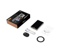 QUXVUIS Affichage à écran partagé pour Selfie, avec Prise de Photos à Distance, Facile Stocker et Transmission Grande Vitesse, caméra d'assistance ABS pour Selfie