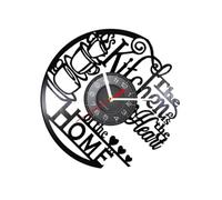 QUXVUIS Ajoutez Une Touche d'élégance à la Maison avec Une Montre Murale intemporelle et silencieuse Horloges murales de chronométrage précises pour