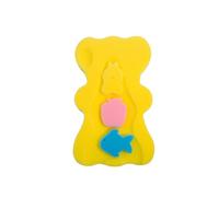 QUXVUIS Ajustement à la taille et de la colonne vertébrale avec support - Nettoyage facile Poche filet en fibre pouvant s'asseoir et s'allonger Antidérapant Haute densité, jaune, 4.5 cm