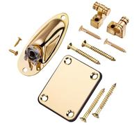 QUXVUIS Améliorez le son de votre guitare électrique grâce à ces accessoires en métal : guide-cordes et rouleau pour cordes. Ces outils permettent un entretien et une, Style D
