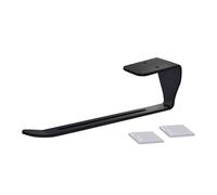 QUXVUIS Armoires bien rangées avec sous-meuble, support suspendu pour tasses, Compact et léger, support de rangement pour tasses, robuste, Noir