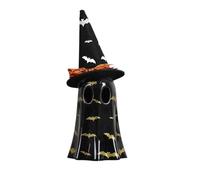 QUXVUIS Artisanat en résine fantômes d'halloween et chapeaux de sorcières pour décoration de maison festive, décorations d'halloween, sorcières d'halloween, un
