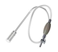 QUXVUIS Aspirateur pour Aquarium Haute Performance, Laveur de Sable, aspirateur pour Aquarium, systèmes de Changement d'eau manuels, Nettoyeur à Siphon, Laveur Sable, extracteur boues, Gris, 170 cm