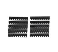 QUXVUIS Assortiment de 100 transistors CMS S8550 2TY à faible puissance, pour diverses applications et utilisations en électronique. Ce transistor PNP à 3 bornes est couramment utilisé.