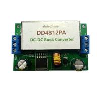 QUXVUIS Autoradio Universel 5-32V convertisseur de Tension Carte Alimentation abaisseur Boost Module régulateur Accessoires Automobiles, 12V avec Borne