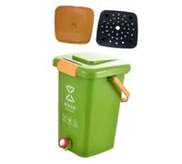 QUXVUIS Bac à compost équipé d'un système de poignée avancé pour,Vert,XL