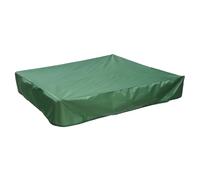 QUXVUIS Bac à Sable Couverture carré Oxford Tissu étanche Portable plié extérieur bac à Sable Jouets auvent Cordon Protecteur, Vert, 200x200cm