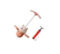 QUXVUIS Balle pogo avec poignée pour Enfants. Bâton Sauteur pour Sauter et Faire de l'exercice en s'amusant. Planche d'équilibre pour Adultes. Pompe à Balle pour Sauter.