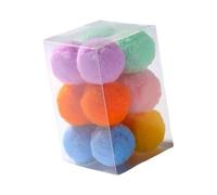 QUXVUIS Balles à griffer colorées et polyvalentes pour Chats, idéales pour Jouer pour des activités manuelles. Elles offrent de Multiples usages à la Maison et sont résistantes pour aux morsures.