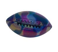 QUXVUIS Ballon de Rugby Officiel avec Fonction phosphorescente pour des séances d'entraînement ludiques et des activités récréatives Amusantes. Ce Ballon transforme Le de