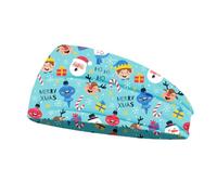 QUXVUIS Bandeau De Noël Sport Bandeau Flexible Chapeaux Haute Élasticité Bandeaux Accessoires De Coiffure Yoga Gym Courir, Tapez 3