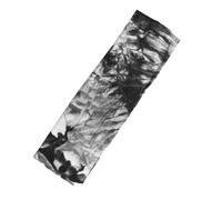 QUXVUIS Bandeaux cravate-teinture sport bandeau extensible respirant bandeau couvre- haute élasticité douceur pour Yoga, Le noir