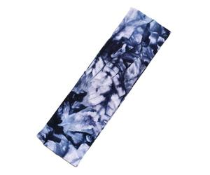 QUXVUIS Bandeaux cravate-teinture sport bandeau extensible respirant bandeau couvre- haute élasticité douceur pour Yoga, Marine