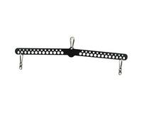 QUXVUIS Barre de traction latérale multi-prise, accessoire de fitness pour salle de sport à domicile : performances fiables et options d'entraînement améliorées. Système, Noir, 77 cm
