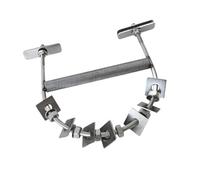 QUXVUIS Bâton à griffer Robuste pour perruches calopsittes et Conures, Jouet idéal pour Cage à Oiseaux, Support Optimal, perchoir pour Perroquet, Plateforme pour Oiseaux