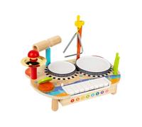 QUXVUIS Batterie et Piano électronique : Un Jouet offrant Une expérience Musicale complète pour favoriser Le développement et la Croissance des Enfants