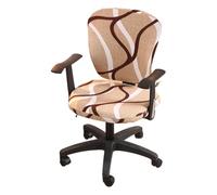 QUXVUIS Belle disposition des sièges avec ces housses de chaise Housse de chaise de bureau extensible en polyester Housse de chaise d'ordinateur, une vie différente