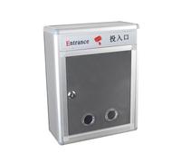 QUXVUIS Boîte pour aux Lettres Murale verrouillable en métal avec clé. Collecte de Dons. Suggestions de paiement. Commentaires. Boîte à clés. pour aux Lettres extérieure en métal. Organiseur