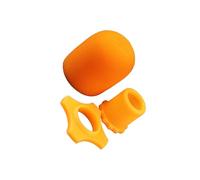 QUXVUIS Bonnette de microphone exceptionnelle avec mousse souple et anneau en silicone antichoc et anti-roulis, conçue pour une fonctionnalité optimale. Support de tige