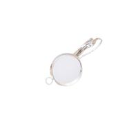 QUXVUIS Boucles d'oreilles réglage boucles d'oreilles pendentif Base vierge artisanat bijoux remplacement faisant trouver un professionnel fait maison, Argent